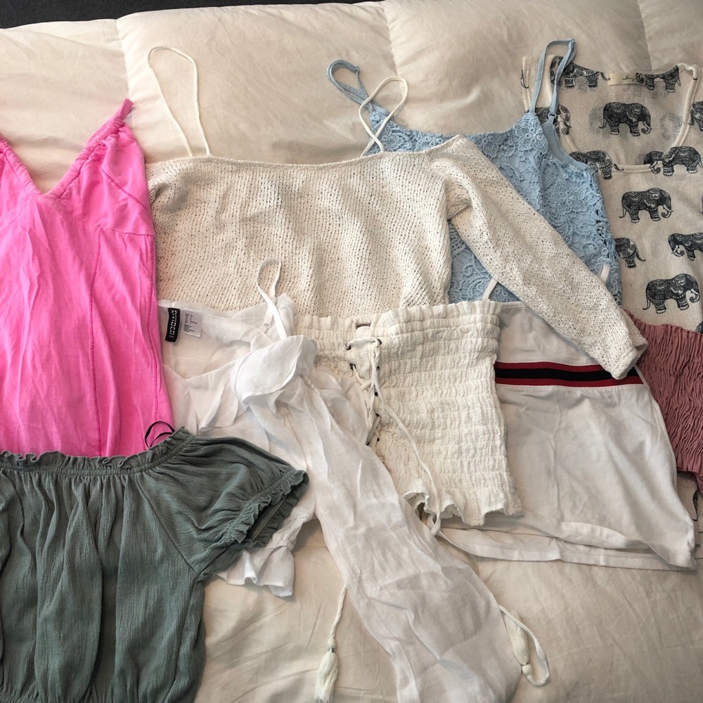Bundle of summer tops